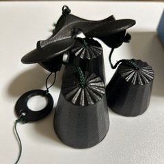 【未使用品】南部鉄器 風鈴 綺麗な音色の画像
