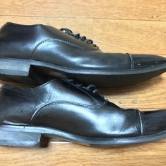 JASLEY　革靴　24.5cm　黒