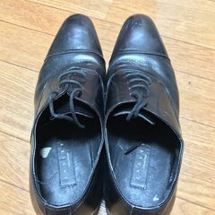 JASLEY　革靴　24.5cm　黒の画像