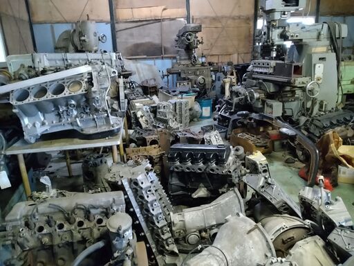 Mベンツ126SEC-リビルトエンジン業界一番を目指し