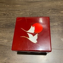 鶴　３段お重