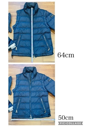 【中古美品】BURBERRY BLACK LABEL-2wayダウンジャケット-正規品