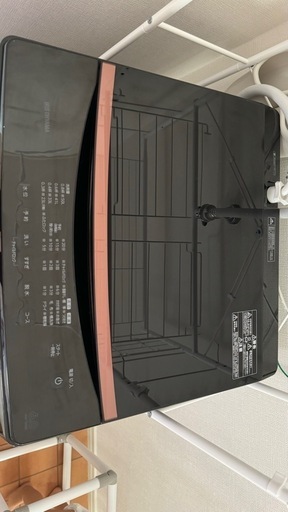 【お譲り先決定‼️】【洗濯機】アイリスオーヤマ　2022年製　ブラック　
