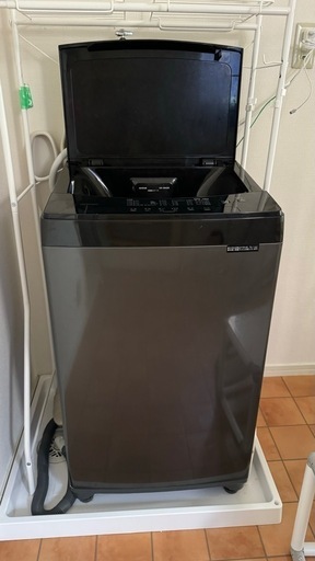 【お譲り先決定‼️】【洗濯機】アイリスオーヤマ　2022年製　ブラック