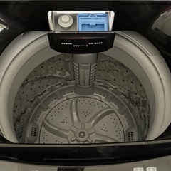【お譲り先決定‼️】【洗濯機】アイリスオーヤマ　2022年製　ブラック　の画像