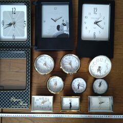 置時計　時計　時計手作りキット　中古品　ＤＩＹ　QUARTZ　ク...