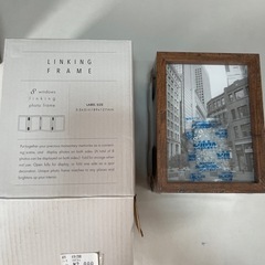 新品未使用　写真立て　両面(8面) 3つセット　→2つセットへ変更