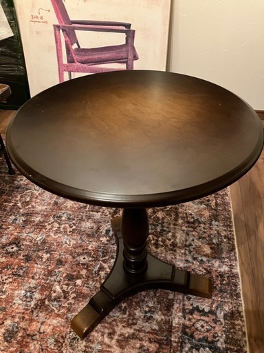 飛騨産業　キツツキ サイドテーブル 丸テーブル　円卓　テーブル