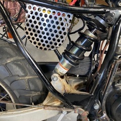 YAMAHA tw200 カスタム多数の画像