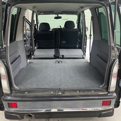 総額16.5万円★ターボ★車内広々フラット軽箱★ETC★ドラレコ★タイベル済み★平成15年式 ダイハツアトレーワゴン 4WDエアロダウンビレットターボ(S230G)13.2万キロ 車検令和7年8月 ブラックの画像