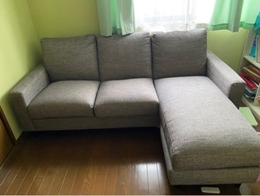 ニトリ　3人掛けカウチソファー