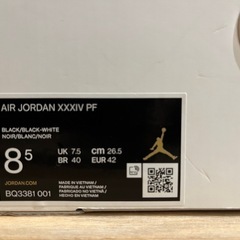 ナイキ ジョーダン34の画像