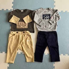 80サイズ　男の子　秋　冬の画像