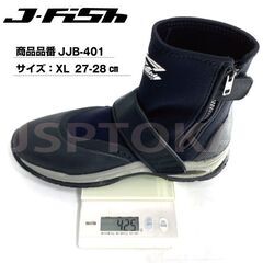 【新品】J-FISH エボリューション ジェットブーツ ブラック Lの画像