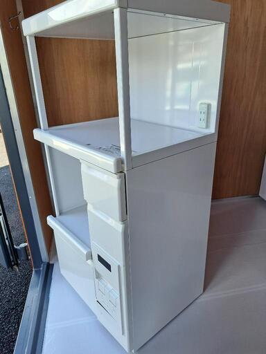 米びつ付きレンジ台