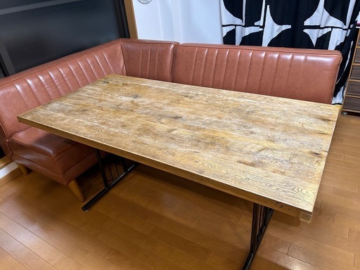 ダブルデイ　ニコアンド　ダイニングテーブル　ソファ　セット