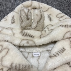 【美品】110〜 冬物　ポンチョ　ミッフィーの画像