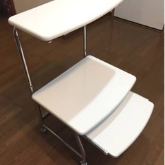 パソコンデスク 横幅広々　ロータイプ 2段式テーブル 作業台　キ...