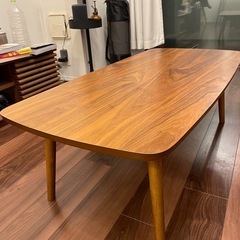 センターテーブル　ウォルナット