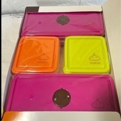 【未使用】電子レンジ容器・タッパー・弁当箱4個セット