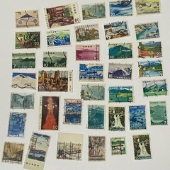 コレクション　使用済み切手　295種類　昭和切手の画像