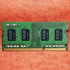 ノートパソコン用のメモリ 4GB×1の画像