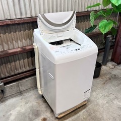 ご成約済み🐶　設置まで‼️ TOSHIBA 乾燥付き洗濯機 8kg✨ 人気のZABOON 🌊の画像