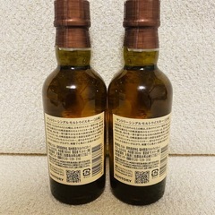 【未開栓】　サントリー　シングルモルトウイスキー　山崎　ミニボトル　2本セット の画像