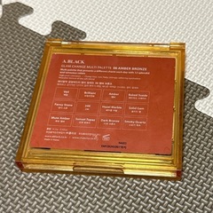 【ほぼ未使用】ablackチェンジマルチパレットアイシャドウアンバーブロンズ06の画像