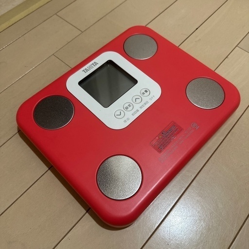 【美品】タニタ 体組成計 体組成計 ピンク  BC-759-PK  2017年製