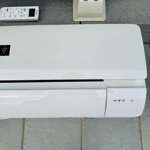 シャープ SHARP エアコン AY-N22S-W 2.2kW 6畳～9畳 プラズマクラスター 2021年製 リモコン付