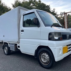 平成19年 ミニキャブ トラック 冷蔵冷凍車 U61T ホワイト...