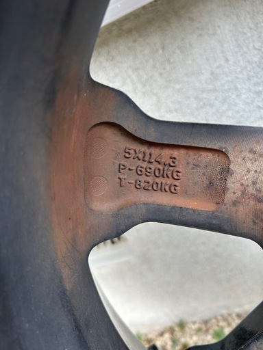 MK-36ホイール　16インチ7J 4本セット
