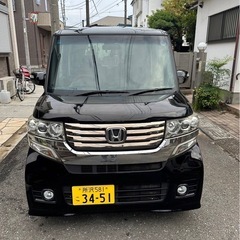 平成24年式N-BOXカスタムG-Lパッケージ　車検証フル満タン2年