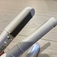 パナソニック コンパクトアイロン カール・ストレート両用 海外対応 2Way ペールピンク調 EH-HV18-PPの画像