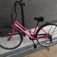至急引取希望★２７インチ自転車★カラー：ピンク★中古