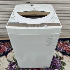 東京23区送料無料　美品東芝2021年製　縦型洗濯機　5㎏　AW-5GA1 洗濯機☆2021年☆東芝☆5.0kg☆AW-5GA1