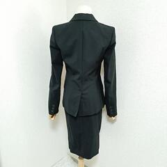 セオリー 美品 スカートセットアップ シングルジャケット タイトスカート 黒 2 M レディースの画像