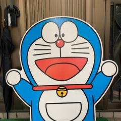 ドラえもん　ダンボール製パネル2体
