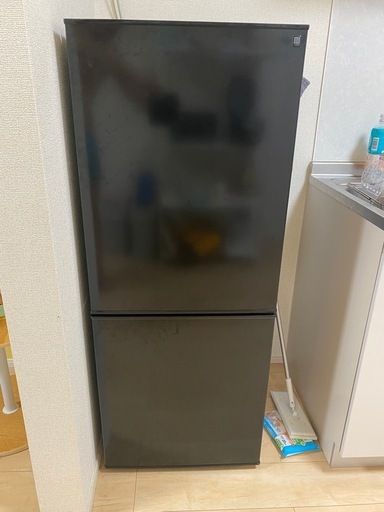 2ドア冷凍冷蔵庫　NTR-140bk