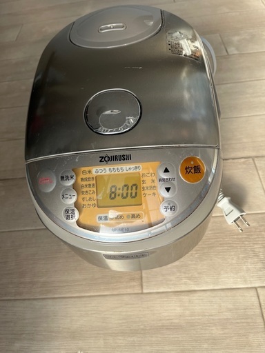 象印　炊飯器　内釜が剥げています　取扱説明書付　型名　NP-NE10  Made in Japan