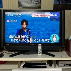 予定者決定シャープ37型テレビ