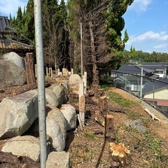 残りわずか‼️伐採で出た伐採木🌳