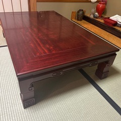 レトロな机