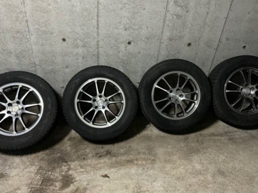 冬タイヤ付き17インチホイール　バルミナ