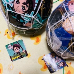 新品未使用🌈鬼滅の刃⚔️サッカーボール 2点*⋆⸜⚽️⸝⋆*各600の画像