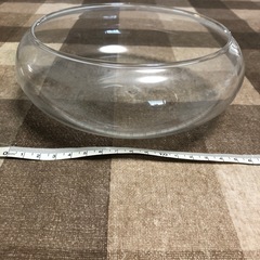 深さ5センチくらいのガラス容器　0円の画像