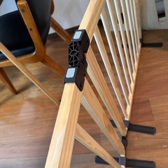 ベビーゲート　柵　木製パーテーション FLEX-II 300の画像