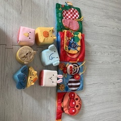 エドインター.ふわふわアニマルブロック.アンパンマン布絵本