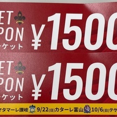 ツエーゲン金沢　割引チケット